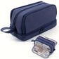 Oxford Cloth Pencil Case with Large Capacity and Multi-Layer Design, Stationery Box for Primary and Secondary School Students, High Aesthetic Value, Simple and Waterproof, Direct from the Source Factory