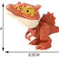 Cross-border Hot Finger-biting Dinosaur Toy Finger-biting Dinosaur Pterosaur Model Joint Movable Mini Dinosaur Gashapon Machine