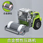 Children's Alloy Artificial Dump Truck Engineering Vehicle Inertia Mixer Truck Oil Tanker Bulldozer Crane Excavator Model