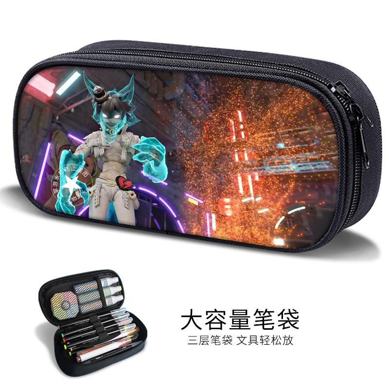 Redmond Irene Stationery Bag Eggman Party Peggy Two-Dimensional Pen Bag Boys Stationery Box Elementary School Pencil Bag