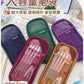 Korean Hj-006 High-Looking Pencil Bag, Transparent Mesh Stationery Bag, Simple Handbag, Cosmetic Bag, Double-Layer Storage Bag