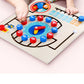 Children's Clock Teaching Aids Montessori Calendar Clock Board Children's Learning Time Clock Cognition Kindergarten Early Education Toys