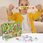 Wooden two-in-one string string beaded puzzle string animal fruit traffic large particle string wooden toy
