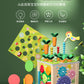Children's Educational Bead Toys Kindergarten Students Early Education Matching Montessori Teaching Aids Shape Cognitive Beaded Treasure Box