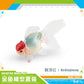 Cross-border export simulation ornamental fish with base model mini goldfish Koi set Marine static ornaments toy