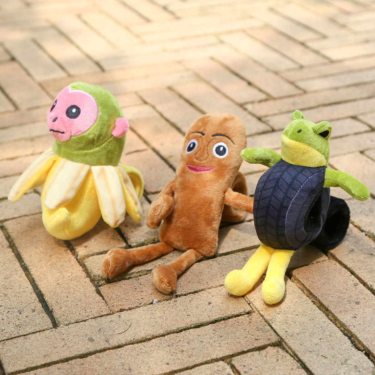 Cross-Border Ai Shanhaijing Monster Plush Toy Tungtungsahur Wooden Stick Man Pendant Doll Keychain