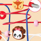 Children's Wooden Multi-Functional Threading Large Bead Color Recognition Early Education Building Blocks Matching Parent-Child Interactive Educational Toys