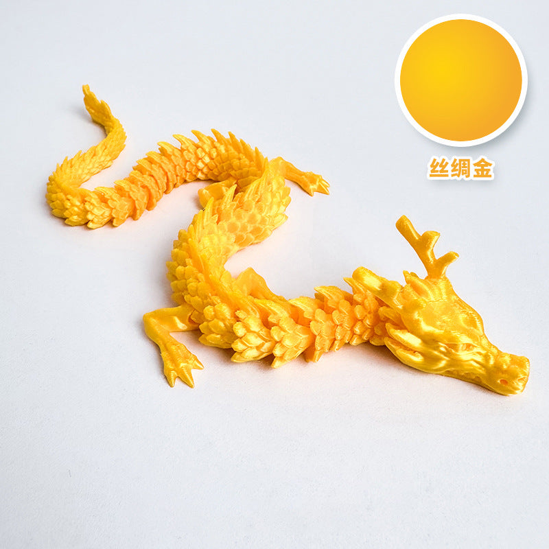 3D printing Chinese dragon dragon handicraft ornaments hand-made activities joint dragon toys cross-border manufacturers wholesale customization