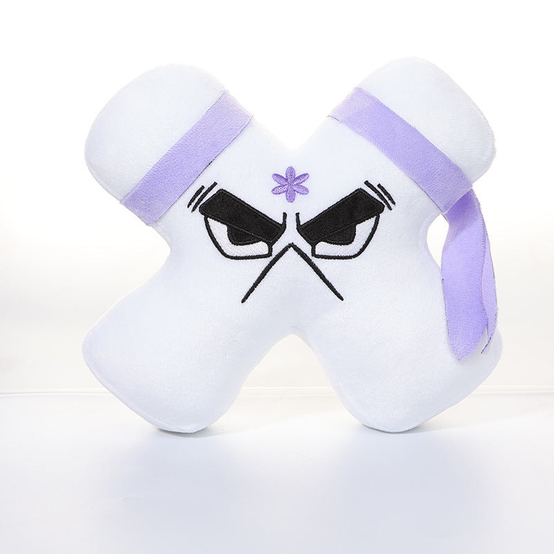 Cross-border Alphabet Lore letter legend plush pillow doll children Enlightenment letter doll wholesale