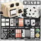 Cat Pencil Case, High Aesthetic Value, Large Capacity, Ins-Style Transparent Korean Version Storage Bag, Cool Black Style Stationery Bag for Study and Office Use