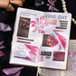 Pet Sticker Pack Crystal Story Series Crystal Ore Silver Hot Stamping Die-Cut Journal Decoration Stickers Cross-Border