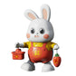 Shake the sound Net Red will sing and dance robot small lucky rabbit toy electric swing children's toy early education stall goods