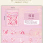 Pet Sticker Pack Crystal Story Series Crystal Ore Silver Hot Stamping Die-Cut Journal Decoration Stickers Cross-Border