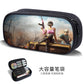 Sand Sculpture Pencil Bag for Boys, Multifunctional Stationery Box for Primary and Secondary School Students, Pubg Game Stationery Bag, Kidsren's Trendyy Pencil Bag