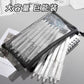 In-Stock Korean Simple Transparent Mesh Pencil Case Storage Bag for Students, Exam-Specific Portable Large-Capacity Pencil Bag