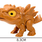 Cross-border Hot Finger-biting Dinosaur Toy Finger-biting Dinosaur Pterosaur Model Joint Movable Mini Dinosaur Gashapon Machine