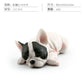 Cross-border Children's Cognitive Simulation Pet Dog Model Sleeping Posture French Bulldog Chai Dog Decorative Ornament Toy