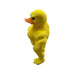 Muscle Little Yellow Duck Toy Funny Standing Duck Home Decoration Desktop Ornament Gift for Friends Model