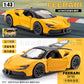 Cross-Border Popular 1:43 Three-Door Alloy Sports Car Model Kidsren's Pull-Back Toy Car Color Boxed Boy Toy Batch