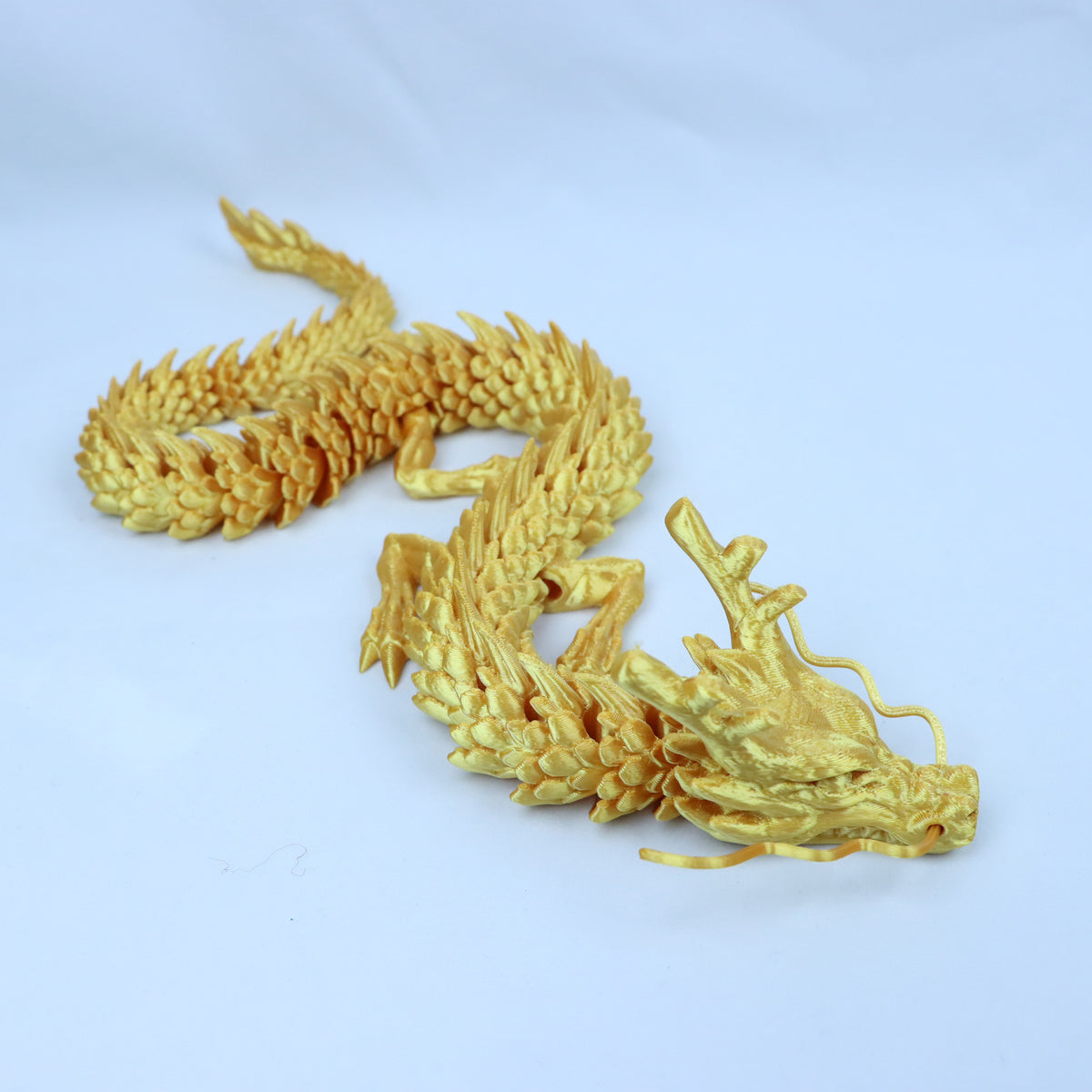 Net red explosions 3d printing dragon ornaments Chinese dragon cross-border dragon egg joint dragon toy hand gift stall wholesale
