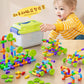 Creative children's plastic puzzle DIY assembled pipe building blocks large particles water pipe toys kindergarten early education cross-border