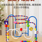 Baby and Kidsren's Fun Animal Three-Line Bead Building Blocks Beaded 1-2-3 Educational Exercise Hand-Eye Coordination Early Education Toys