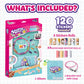 Cross-border bracelet sticker bracelet creative bracelet DIY children's sticker tape beaded hand account sticker music carry-on sticker