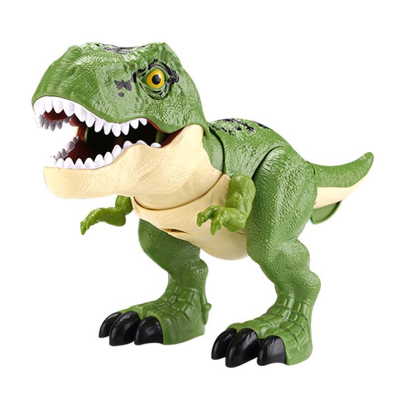 Swinging Swallowing Dinosaur Simulation Animal Tyrannosaurus Rex with Sound Effects, Movable Joints, Boys' Toy Wholesale Interactive Educational Toy