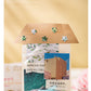 Dream Flower Floral Washi Sticker Book Plant Floral Handbook with Background Decoration Basic Stickers
