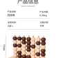 Three-Dimensional Four-Piece Chess Four-Piece Game Chess P 0.34kg Kidsren's Educational Early Education Multi-Person Toy Wooden Boxed Multi-Color