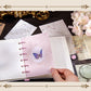 Picking up Korean Material Paper Qingye Whispering Series ins Small Fresh Broken Flowers diy Hand Account Collage Background Material
