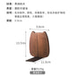 Japanese Style Simple Wooden Book Stand Creative Black Walnut Wood Thickened Bookshelf Bookend Student's Solid Wood Bookend Logo