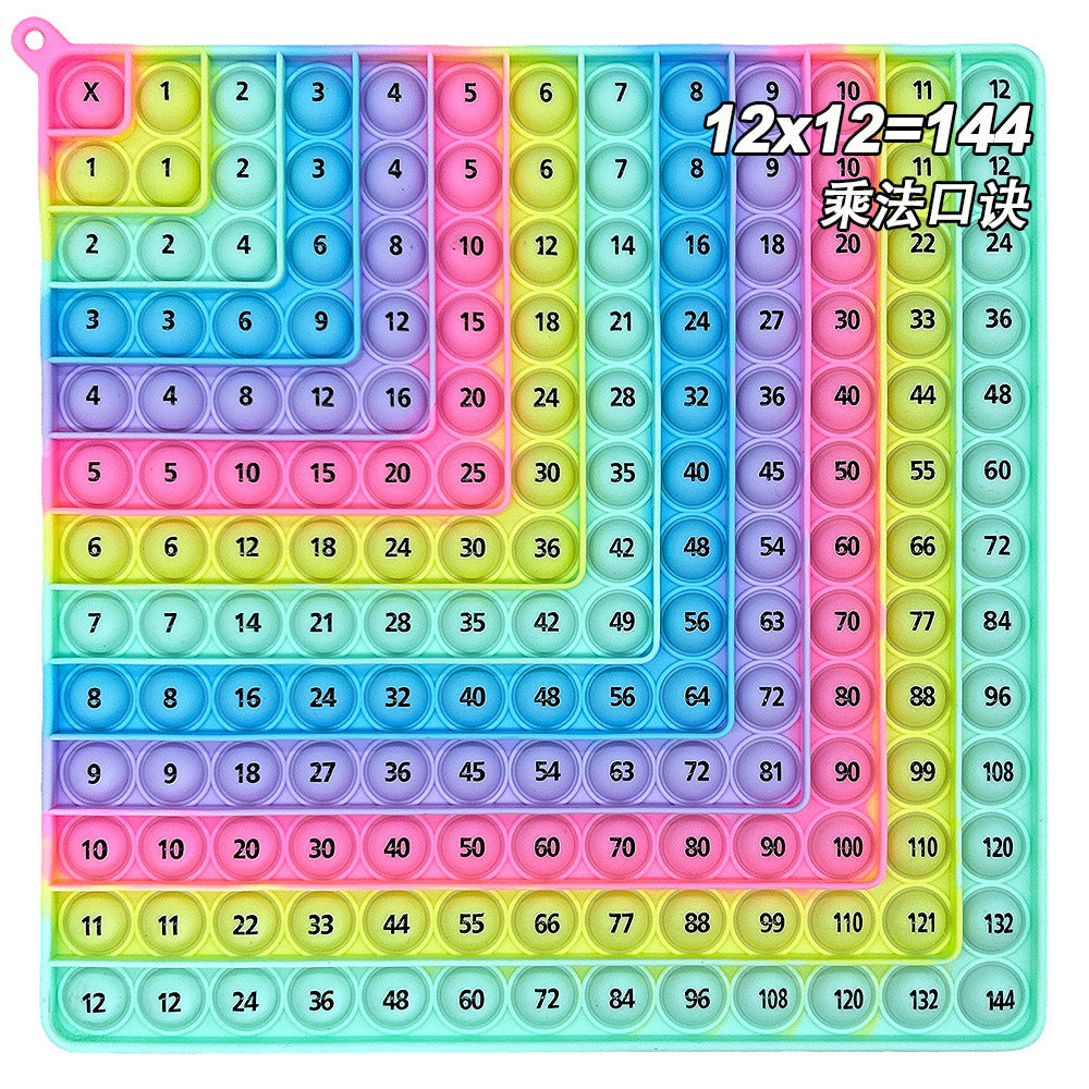 Promotional walking in Europe and America 12 factorial addition arithmetic learning puzzle science education pinch music teaching toys rodent pioneer