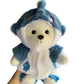 Popular 30cm Shark Bear Cross-Dressing Doll Hooded Plush Cross-Dressing Doll Lina Bear Clothes Can Be Removed