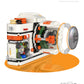Compatible with Lego Building Blocks Mechanical Universe Retro Camera Assembled Handmade Toy Model Ornaments Children's Gift
