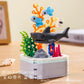 Children's Day Gift Compatible Lego Marine Animals Shark Clownfish Cartoon Doll Assembled Building Blocks Toy