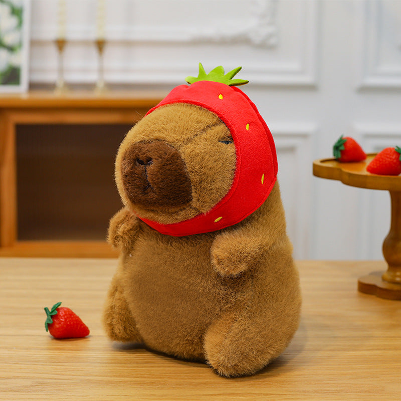 New Capibala Plush Doll Variety Capybara Series Doll Children's Sleeping Pillow Cushion Doll Wholesale