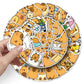 50 Capibalakatong Stickers Personalized Cross-border Cute Animal Capybara Decorative Water Cup Hand Account Goo Card Stickers