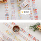 Liyuan Original Cartoon Stamp Illustration Stickers Cute Little Nose Decoration Sealing Stickers Handbook Material Roll Stickers