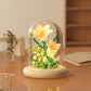 [wholesale generation] simulation of eternal flowers lily rose blocks compatible with Lego toy ornaments Valentine's Day gift