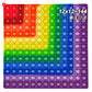 Learn 1-100 Number Bubble Press Mathematical Thinking Training Game Educational Science and Education Toys Rodent Killer Pioneer