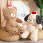Cocoa Party Bib Rabbit Cute Panda Fox Plush Toy Little Bear Girls Children's Companion Comfort Gift Duck