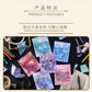 Pet Sticker Pack Crystal Story Series Crystal Ore Silver Hot Stamping Die-Cut Journal Decoration Stickers Cross-Border