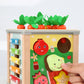 Children's Educational Bead Toys Kindergarten Students Early Education Matching Montessori Teaching Aids Shape Cognitive Beaded Treasure Box