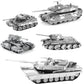 Tank DIY Handmade 3D Metal Puzzle Adult Stereo Model Assembled Assembled Educational Toys High