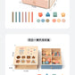 Montessori Classification Early Education Coin Box Baby Color Cognitive Shape Building Blocks Matching Teaching Aids Baby Educational Toys