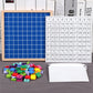 Montessori Mathematics Teaching Aids 1-100 Digital Continuous Board Sorting Board Children's Educational Early Education Wooden Hundred Board Children