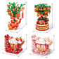 Wow, Custom Ornaments Educational Assembled Toy Gift 9020 New Year Lucifer Cat Fortune Tree Fortune 9021