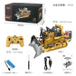 Cross-border 11-way children's electric toy lighting and sound effects engineering vehicle 1:20 crawler alloy remote control excavator model