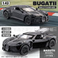 Cross-Border Popular 1:43 Three-Door Alloy Sports Car Model Kidsren's Pull-Back Toy Car Color Boxed Boy Toy Batch